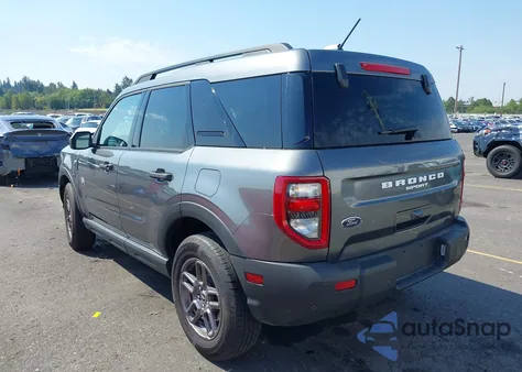 2025 Ford Bronco Sport Big Bend from USA, damaged, VIN 3FMCR9BN8SRE30888